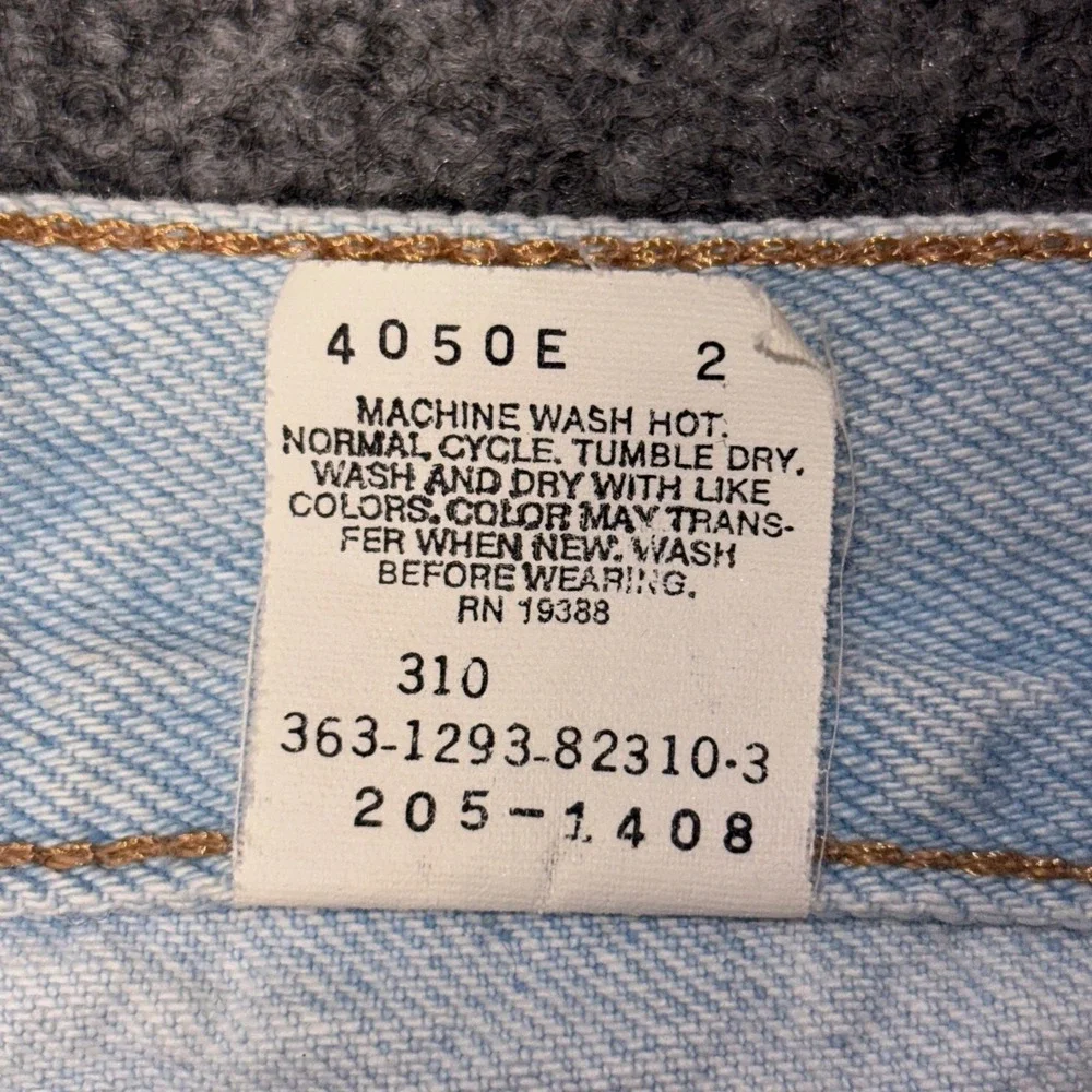 Vintage Britannia Classic Jeans Mens‎ 36x34 Light Baggy Straight Leg 90s Skater
